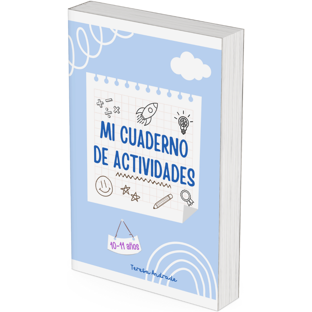cuaderno actividades niños tdah 10 11 años