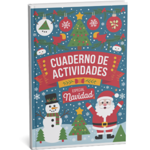 cuaderno actividades navidad TDAH 8-9 años