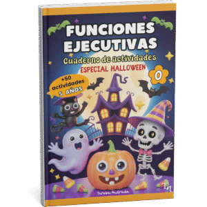 cuaderno actividades funciones ejecutivas tdah niños 5 años